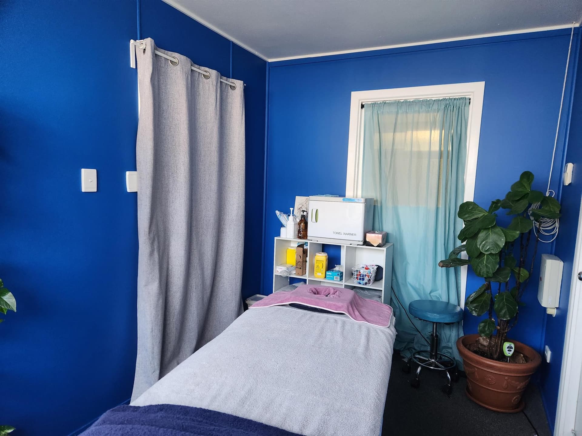 Treatment room at Glow in Wellness, Caboolture